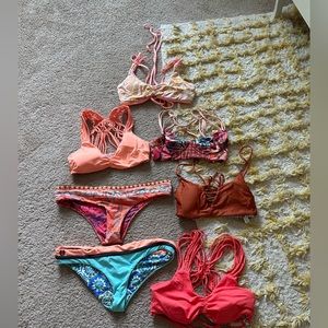 Lot of Maaji bathing suits S/M all in great condition